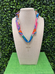 Radiant Grace Scarf Necklace