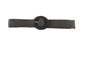Fashion Straw Belt (black)