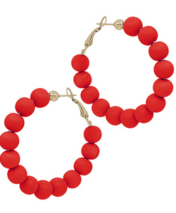 Clay Ball Hoop (red)