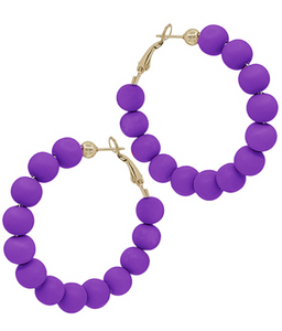Clay Ball Hoop (purple)