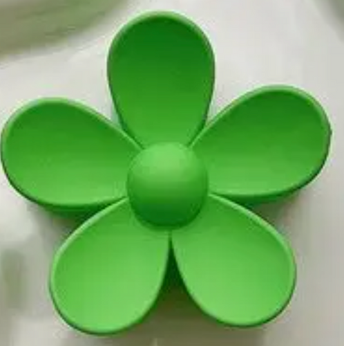 Flower Hairclip (green)