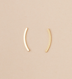 Comet Curve Earring (gold)