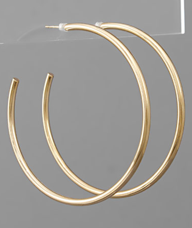 Biggie Hoop (gold)