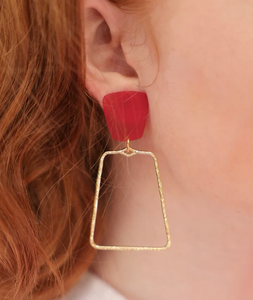 Kaelyn Earring (red)