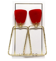 Kaelyn Earring (red)