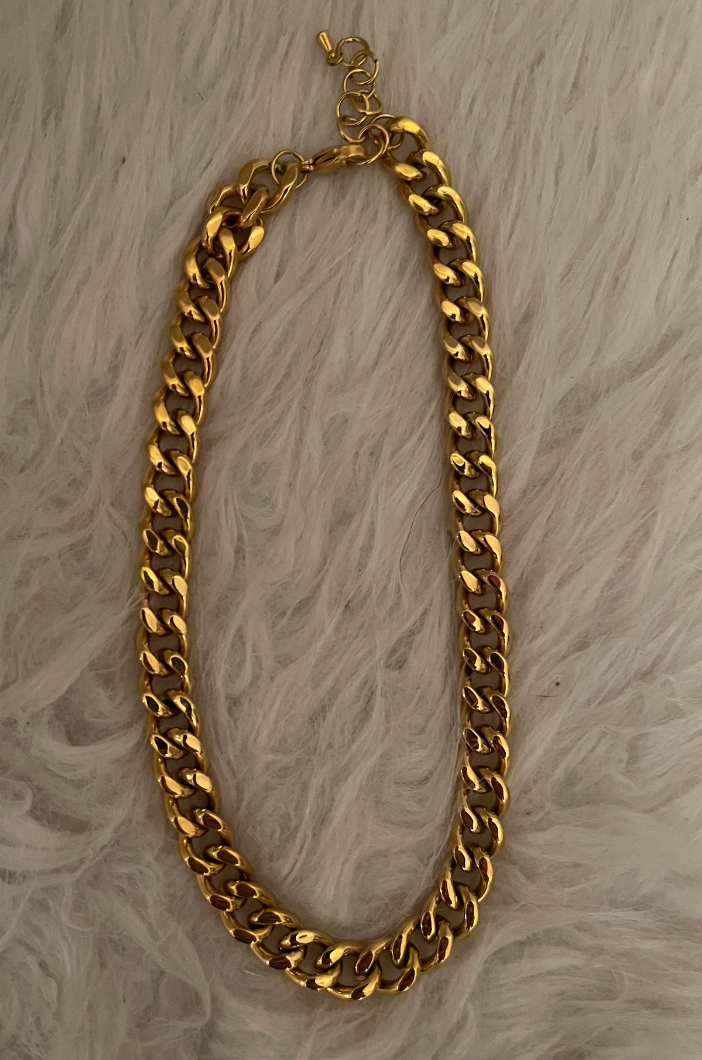 Chunky Gold Chain Necklace