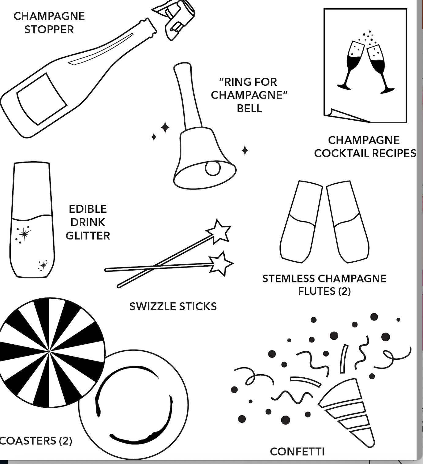 Champagne Kit (Cheers)