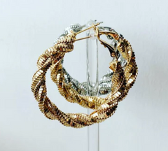 Box Chain Wrap Hoop