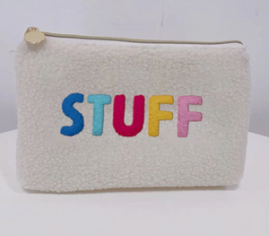 Fluffy Cosmetic Bag (stuff)