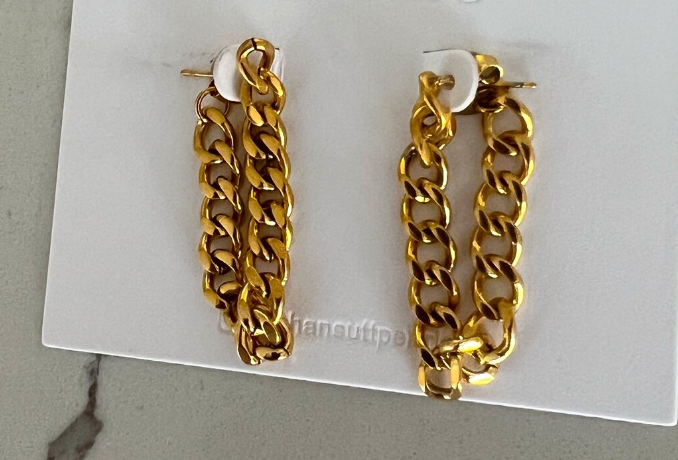 Chain Loop Earring