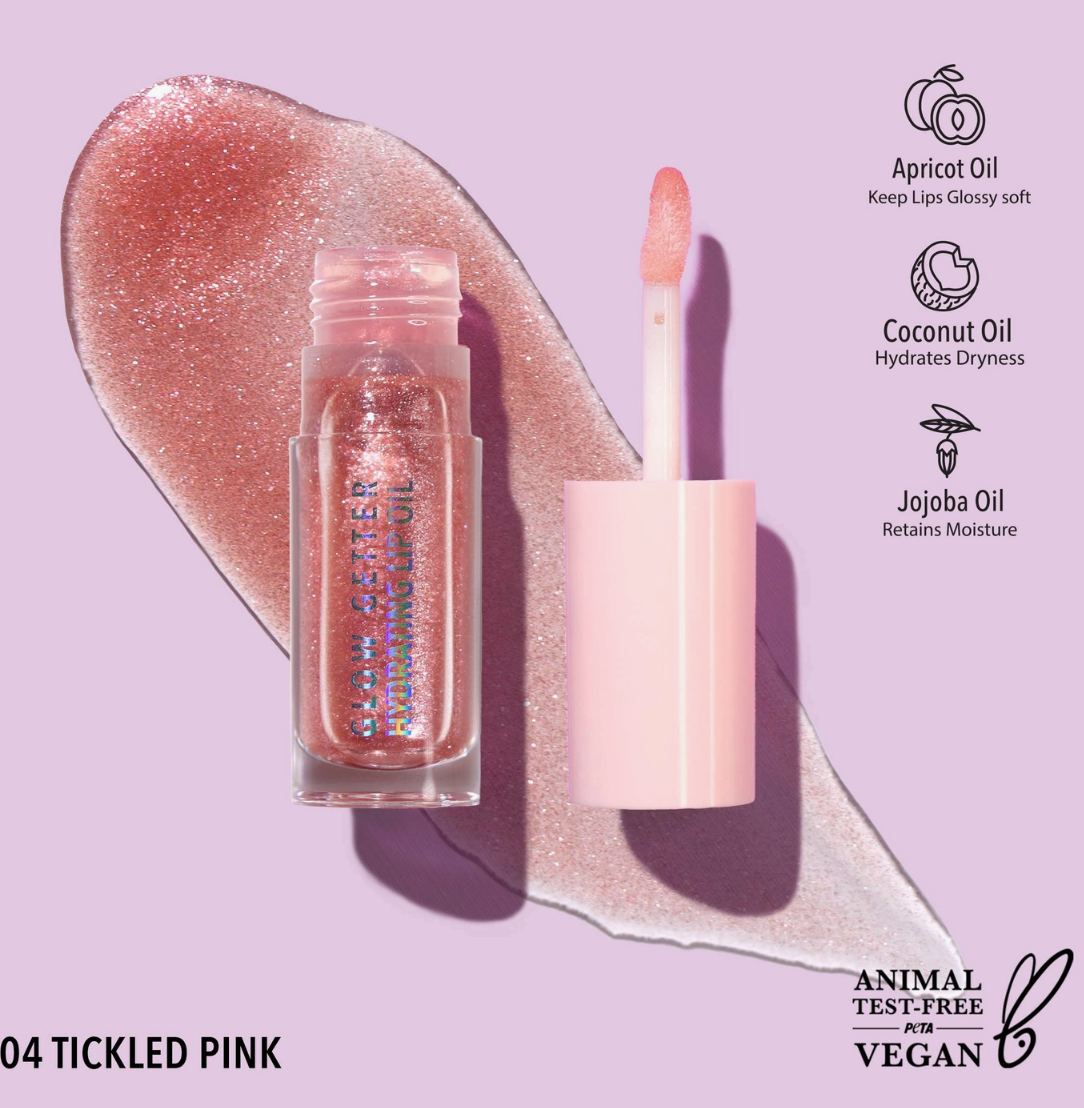 Glow Getter Hydrating Lip Oil (tickled pink)