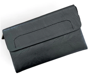 Black Clutch with Back Handle
