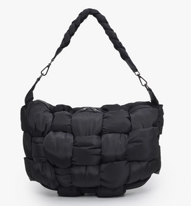 Large Sixth Sense Woven Bag (black)