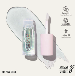 Glow Getter Hydrating Lip Oil (sky blue)