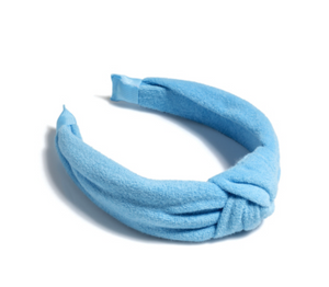 Terry Knot Headband (turquoise)