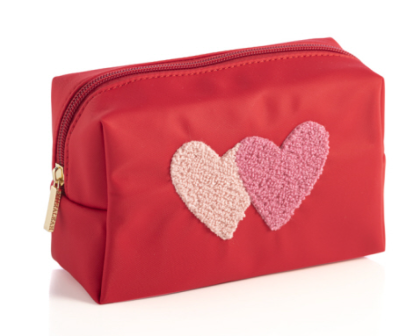 Hearts Cosmetic Pouch