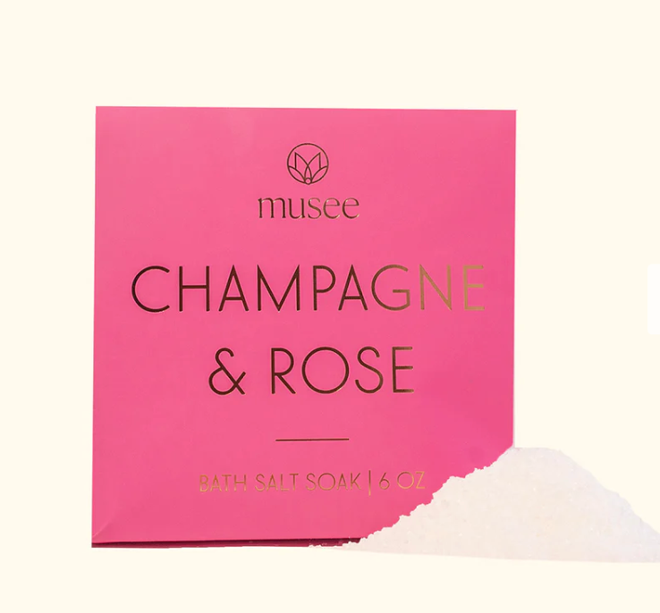 Champagne & Rose Mini Salt Soak