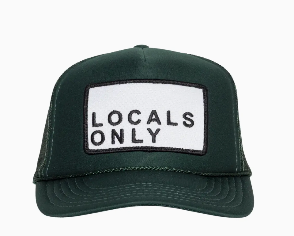 Locals Only Hat (green)