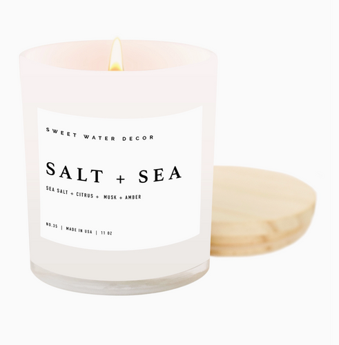 Salt and Sea Candle