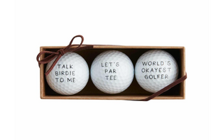 Funny Golf Ball Set