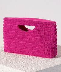 The Josie Clutch (pink)