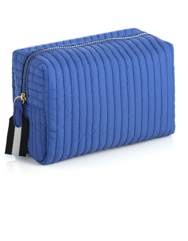 Ezra Large Cosmetic Pouch (ultramarine)