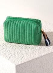 Ezra Small Cosmetic Pouch (green)