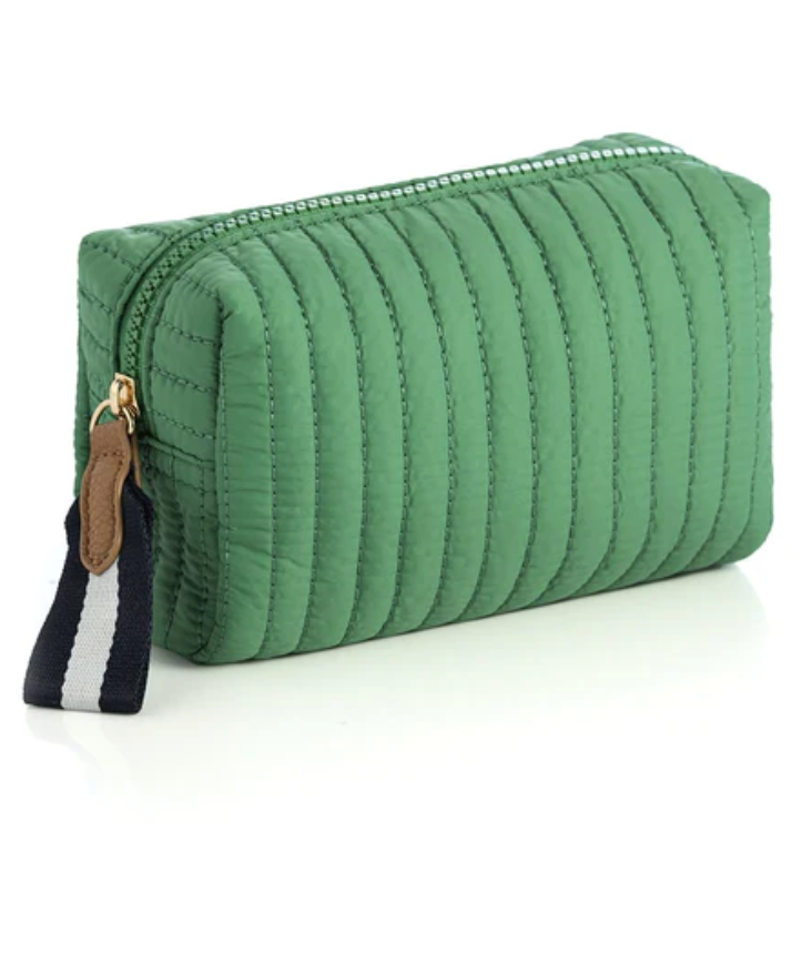 Ezra Small Cosmetic Pouch (green)