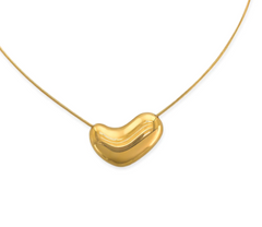 Gold Bean Necklace