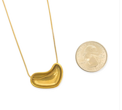 Gold Bean Necklace