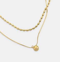 Double Layer Gold Necklace