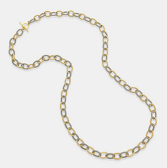 Two Tone Link Necklace