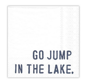 "Go Jump in the Lake" Napkin