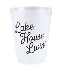 Lake House Livin' Frost Cups