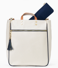 The Parker Canvas Tote (navy)