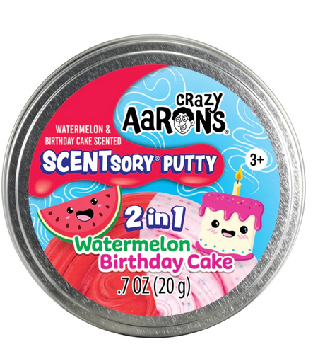 SCENTsory Putty (watermelon/birthday cake)