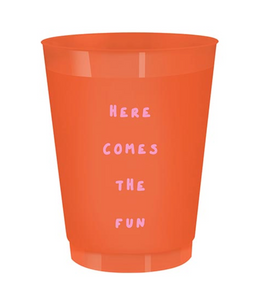 Here Comes the Fun Cocktail Party Cups