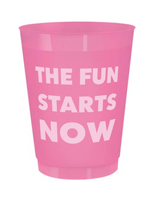 Fun Starts Now Cocktail Cups