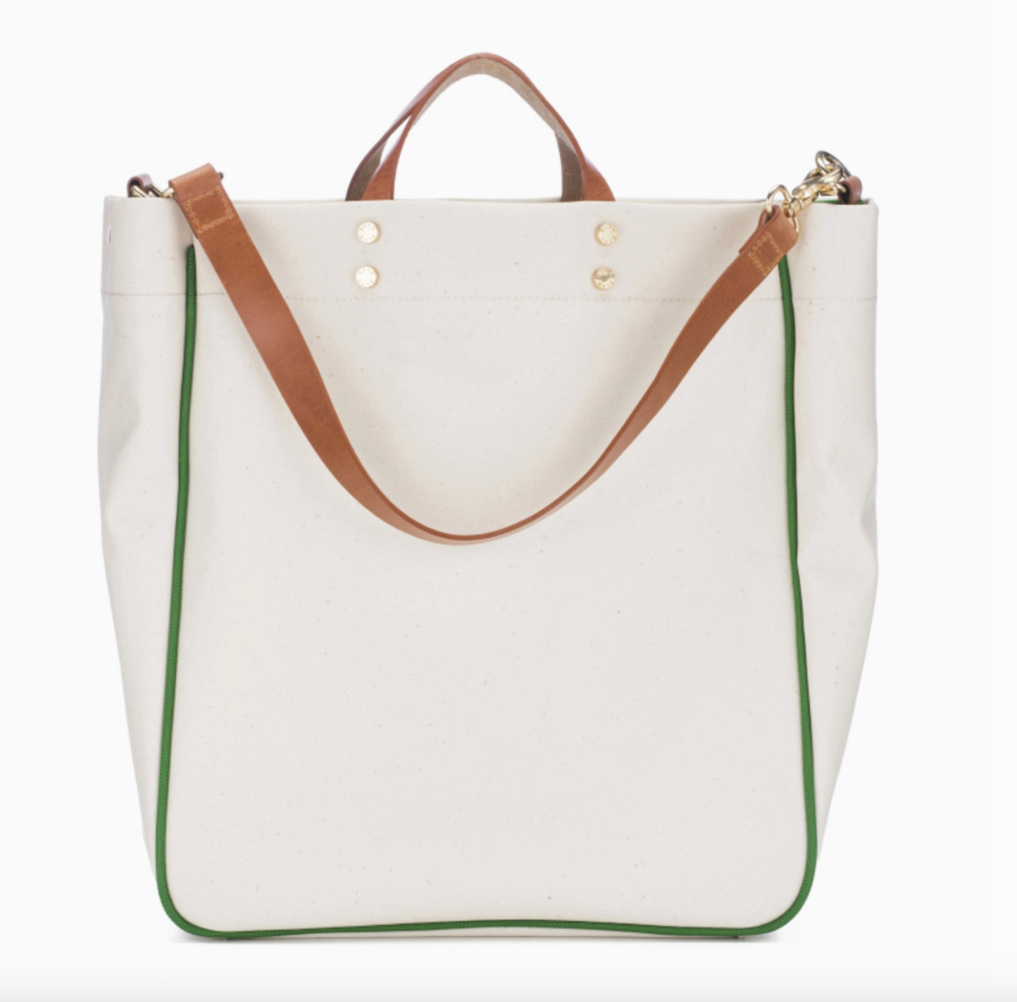 The Parker Canvas Tote (green)