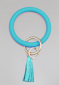Silicone Keychain (turquoise)