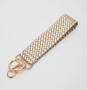 Woven Keychain (gold)