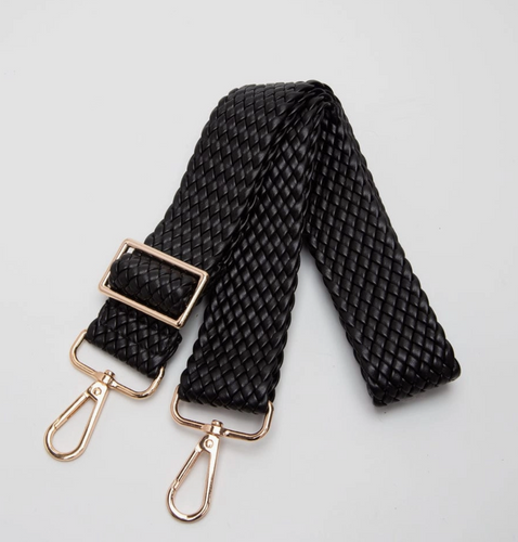 Woven Bag Strap (black)
