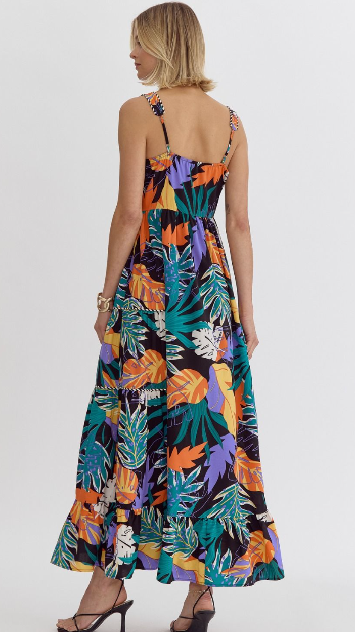 Palm Paradise Dress