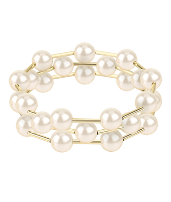 Pearl Station Bracelet