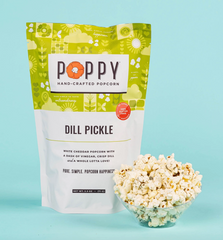 Poppy Dill Pickle Popcorn