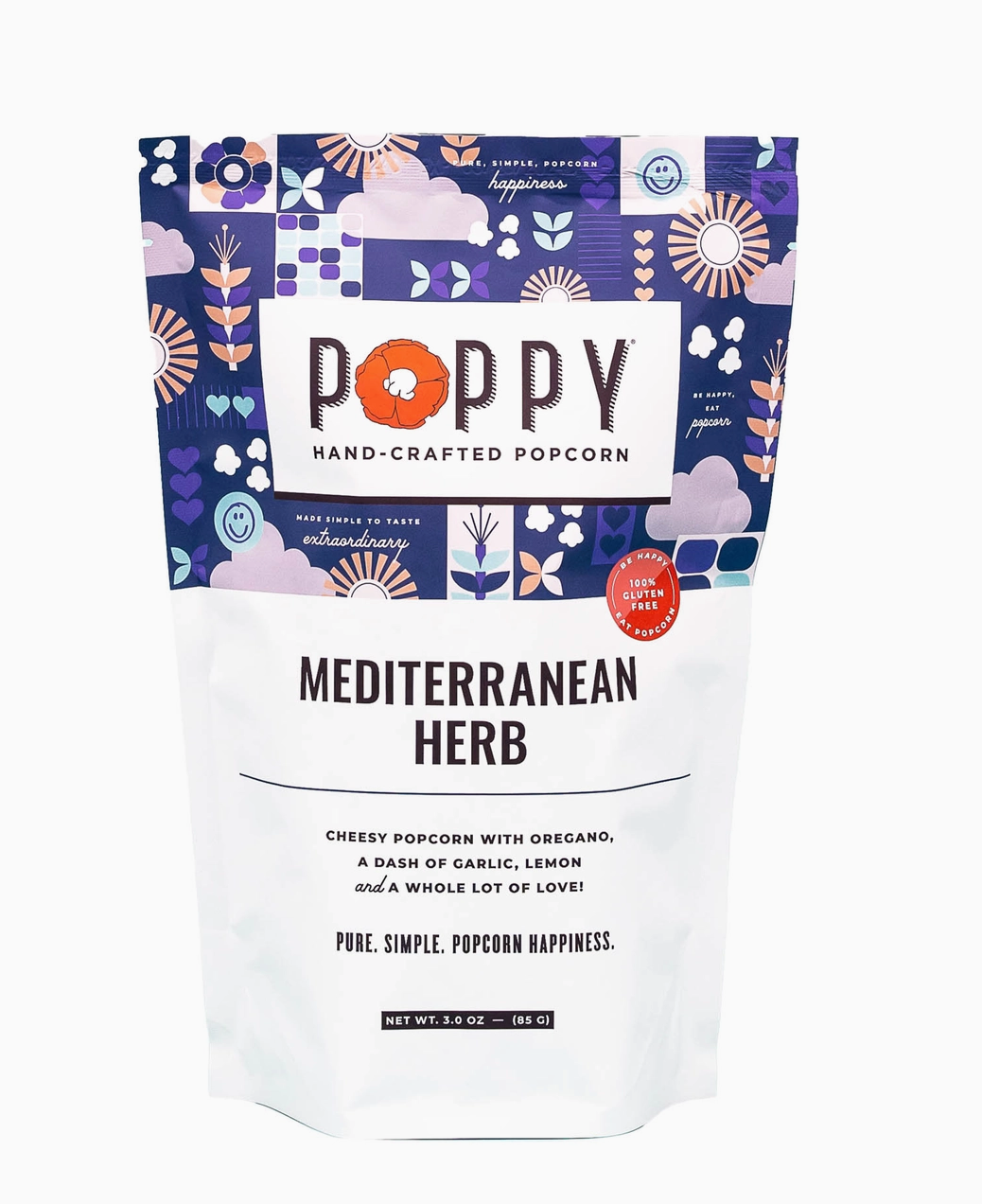 Poppy Mediterranean Herb Popcorn