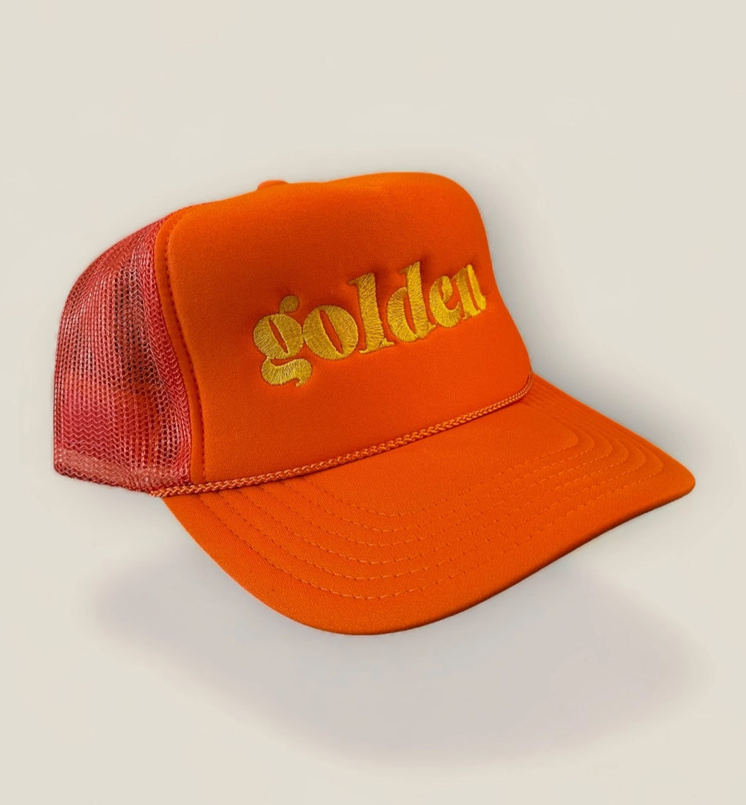 Golden Trucker Hat