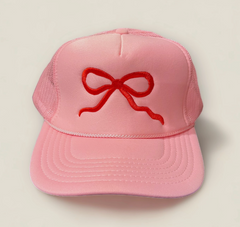 LOVE Bow Trucker Hat