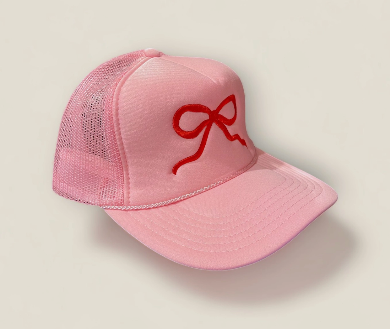 LOVE Bow Trucker Hat