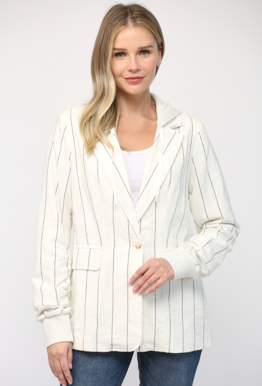 Linen Luxe Blazer